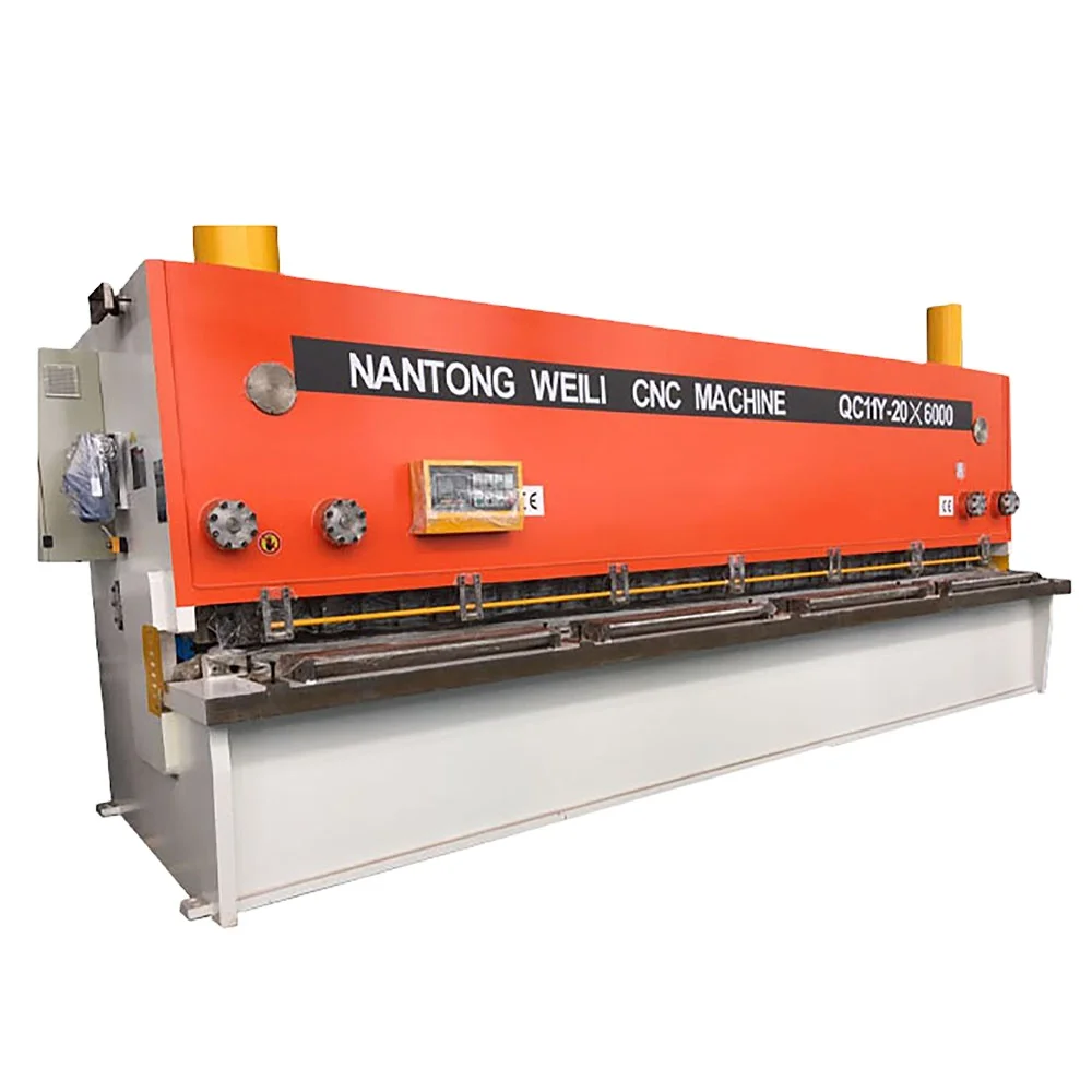 Factory Sale High-accuracy Capable Cut 4m Length Motor Engine Sheet Guillotine hydraulic shearing machine