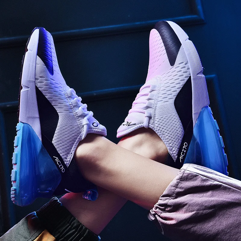 light weight multiple color custom running shoes white black fashion casual sneakers breathable unisex flat walking shoe 2024