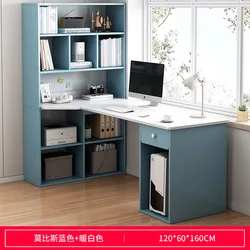 Office Computer Desk Table Writing Desk Storage Shelf Bookcase Student Study