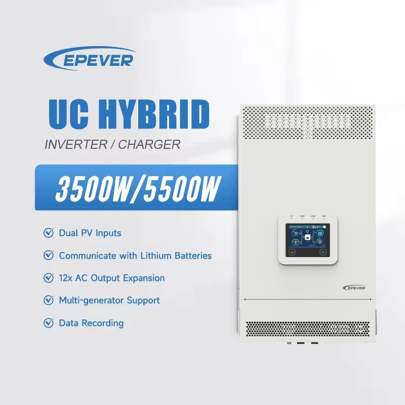 Гибридный Инвертор серии EPEVER UC 3.5kw/5.5kw 24v/48v солнечный инвертор для солнечного комплекта