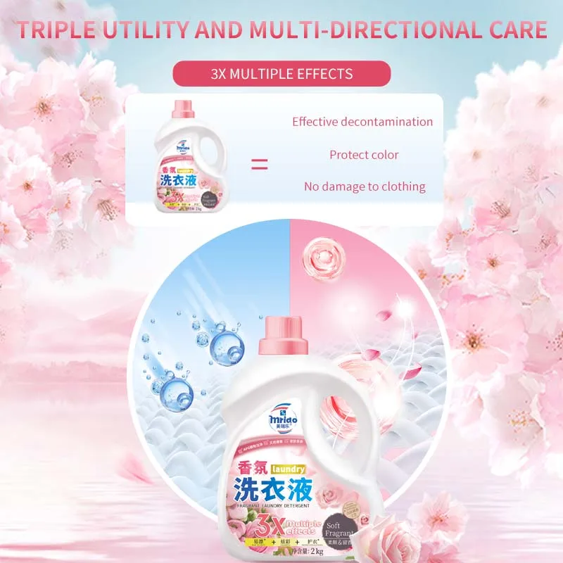 Washing Liquid Laundry Detergent Gel,  2kg,Original,Liquid Strong Family Size Washing liquid