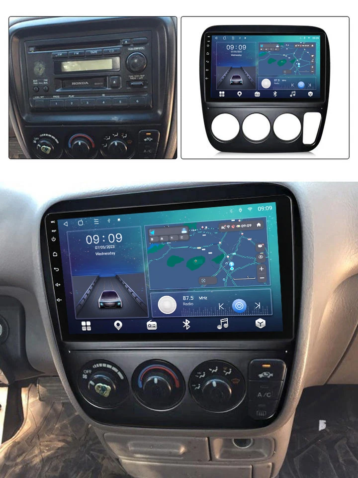 LT LUNTUO Android 13 Car Gps Navigation Screen For Honda Cr-v Crv 1997-2001 Radio Multimedia Player Stereo Dvd Player