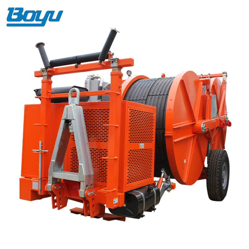 97kw(130hp) Hydraulic Cable Pulling Tensioner For Stringing