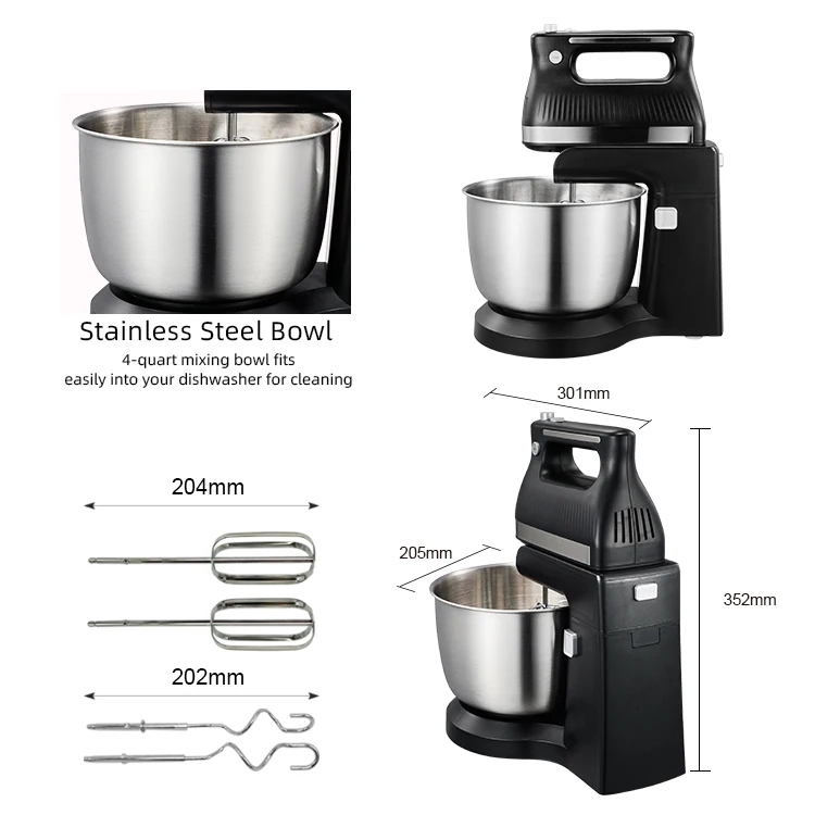 cx-6670 Tilt-Head egg mixer machine 5 speed electric batidora food mixer made in china stand electric mixer