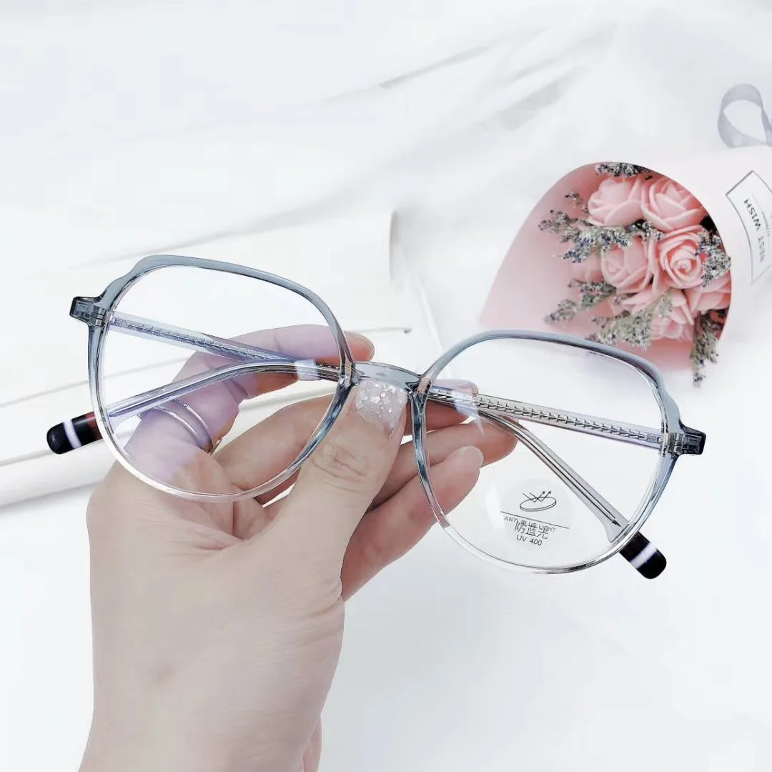 
2021 hot sale newest TR90 optical frames blue Light blocking glasses anti blue light Glasses montura de gafas WK0353 