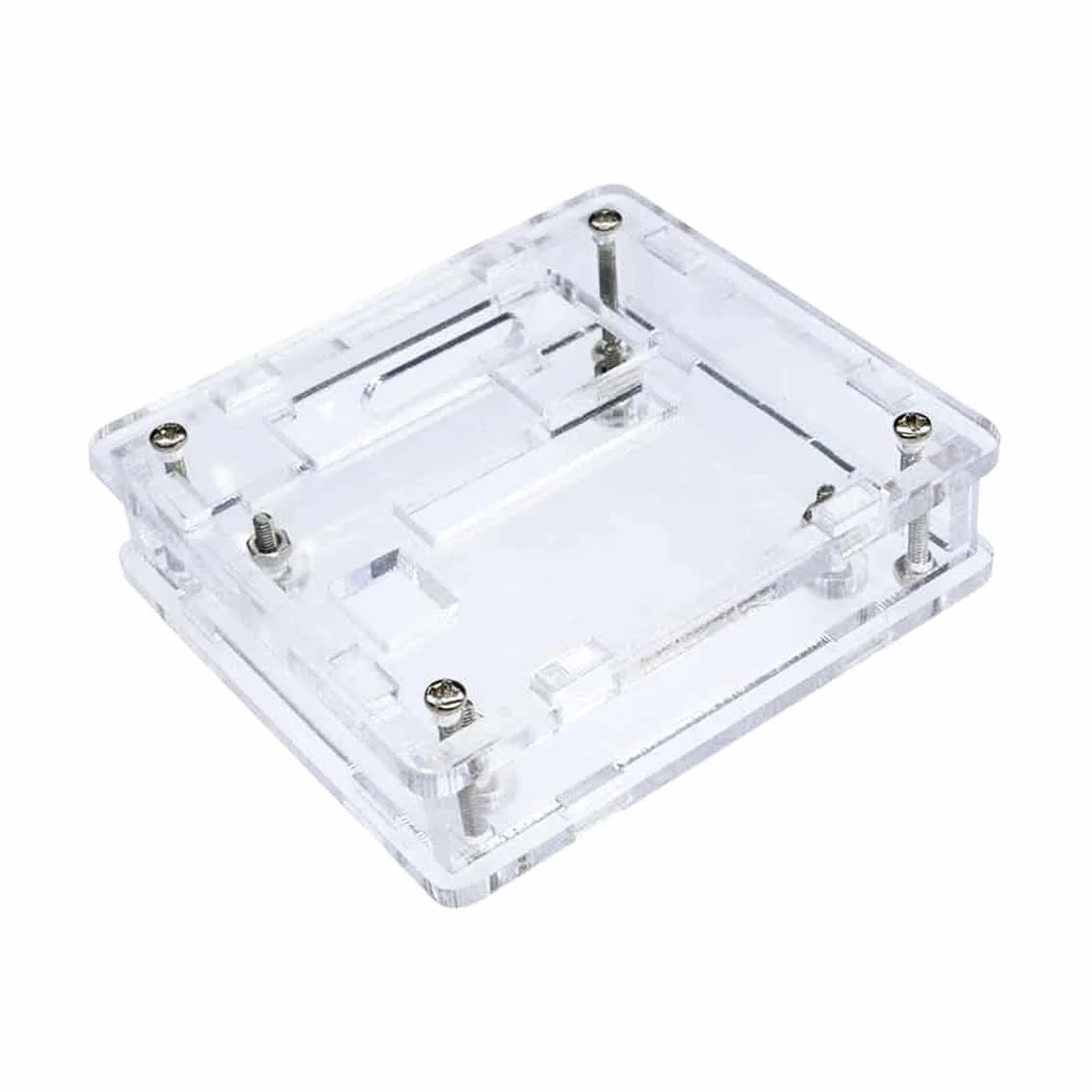 HKAA OEM CNC обрабатывающий индивидуальный акриловый корпус высокоточные акриловые коробки для цифрового транзистора
