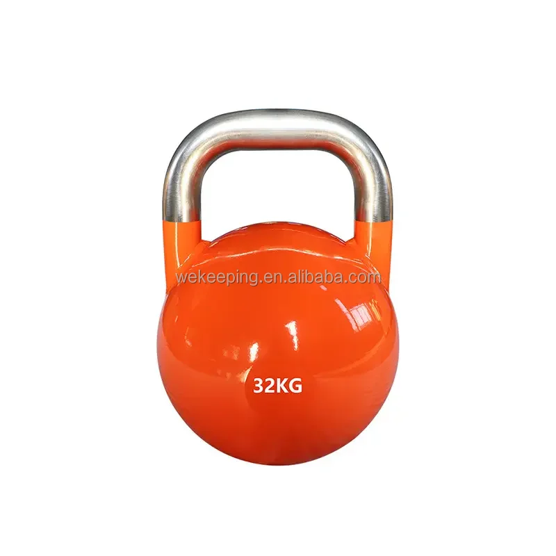 Strength Training Weight Lifting kettlebells Color Steel Competition Kettle Bells Adjustable Cheap Cast Iron Kettlebell