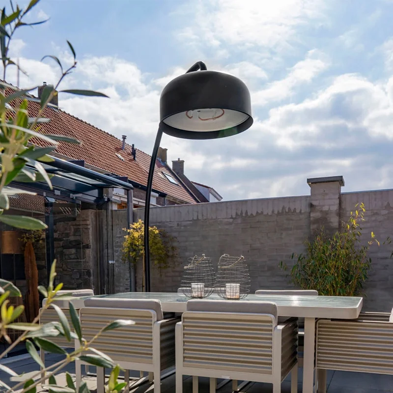 Hot selling smartphone controlled freestanding terrace heater infrared patio heater