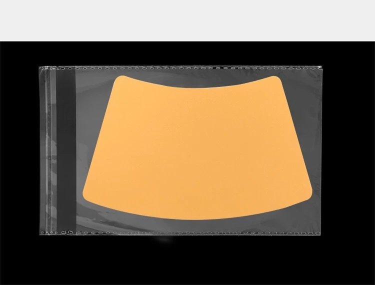 Nordic household heat proof insulation Western simple water drop shaped fan shaped table silicone mat