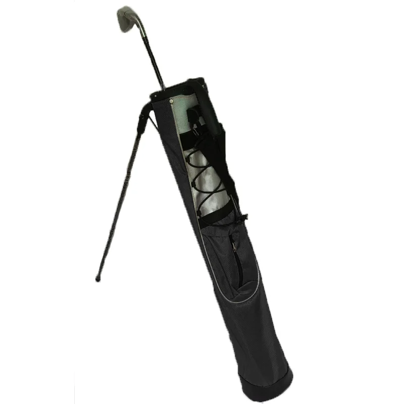 
Hot sale mini polyester stand golf bag light weight golf club sunday bag 