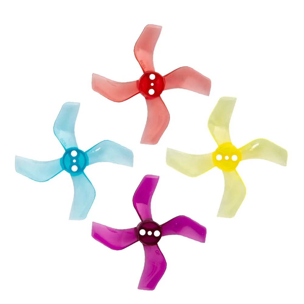 Gemfan 1636 1.6X3.6X4 40mm 4-Blade PC Propeller 1mm 1.5mm For RC FPV Freestyle TinyGo Tinywhoop Drones
