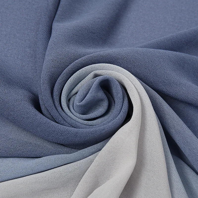 2022 Dropshipping Online Shop Wholesale Tie dye chiffon scarf hijab muslim women chiffon shawls hijab