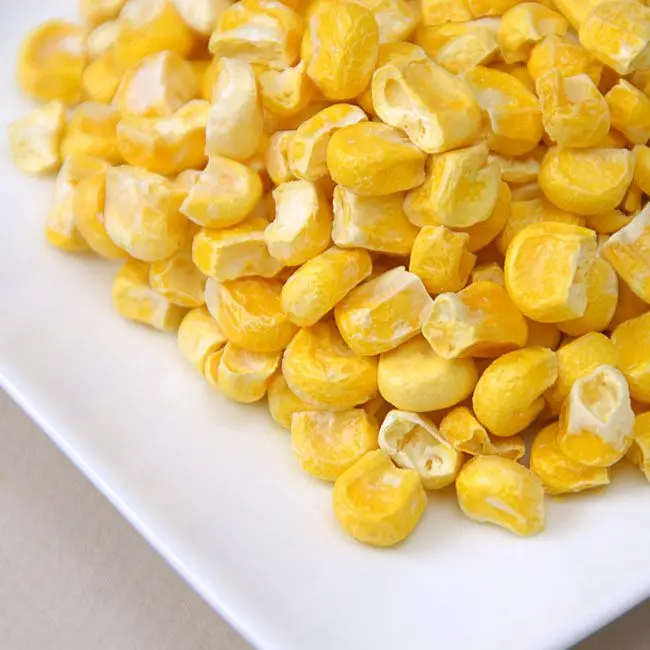 China Wholesaler Good Price Natural Freeze Dried Sweet Corn