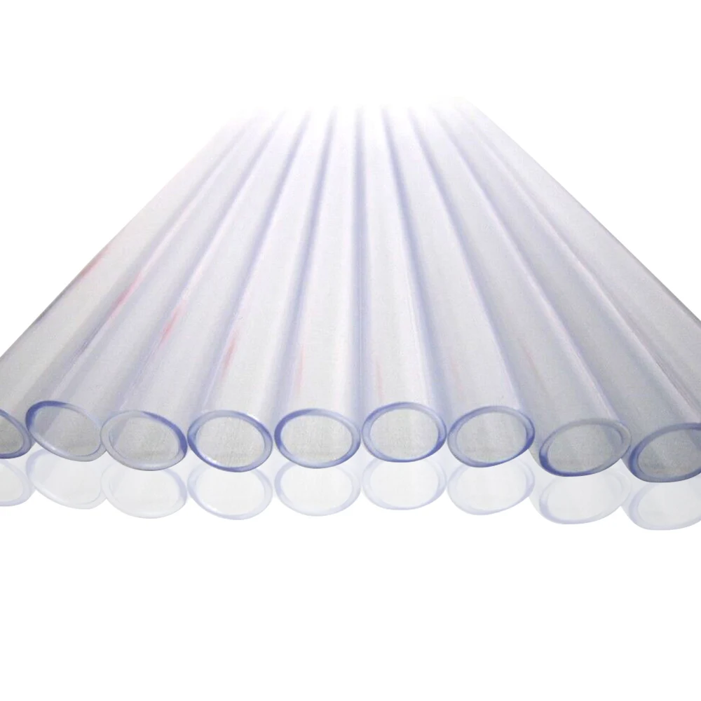 transparent PVC pipe with large diameter 160mmOD