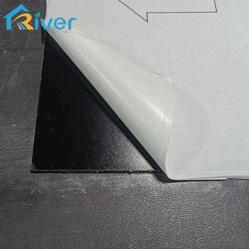 Plastic flooring peel and stick tile luxury vinyl tiles LVT/LVP self adhesive floor sticker