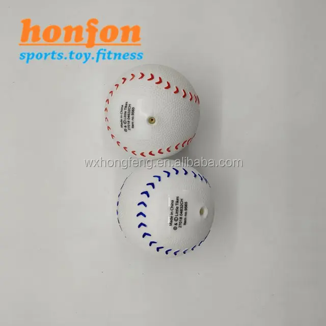 inflatable squeeze soft pvc toy baseball