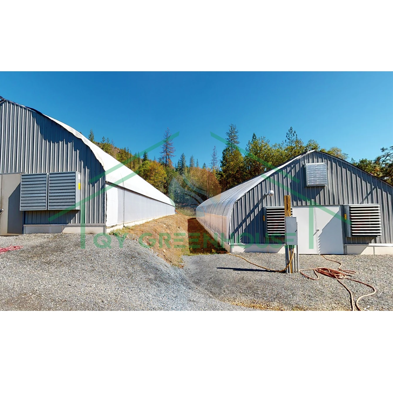 Mushroom Greenhouse Single Plastic Film /Po/ PE Film Plastic/Agricultural Tunnel Light Deprivation Black Greenhouse for Mushroom