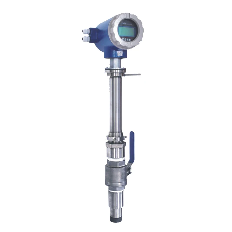 Supporting OEM DN100-2000 plug-in electromagnetic flowmeter, suitable for industrial wastewater, seawater, and sewage treatment