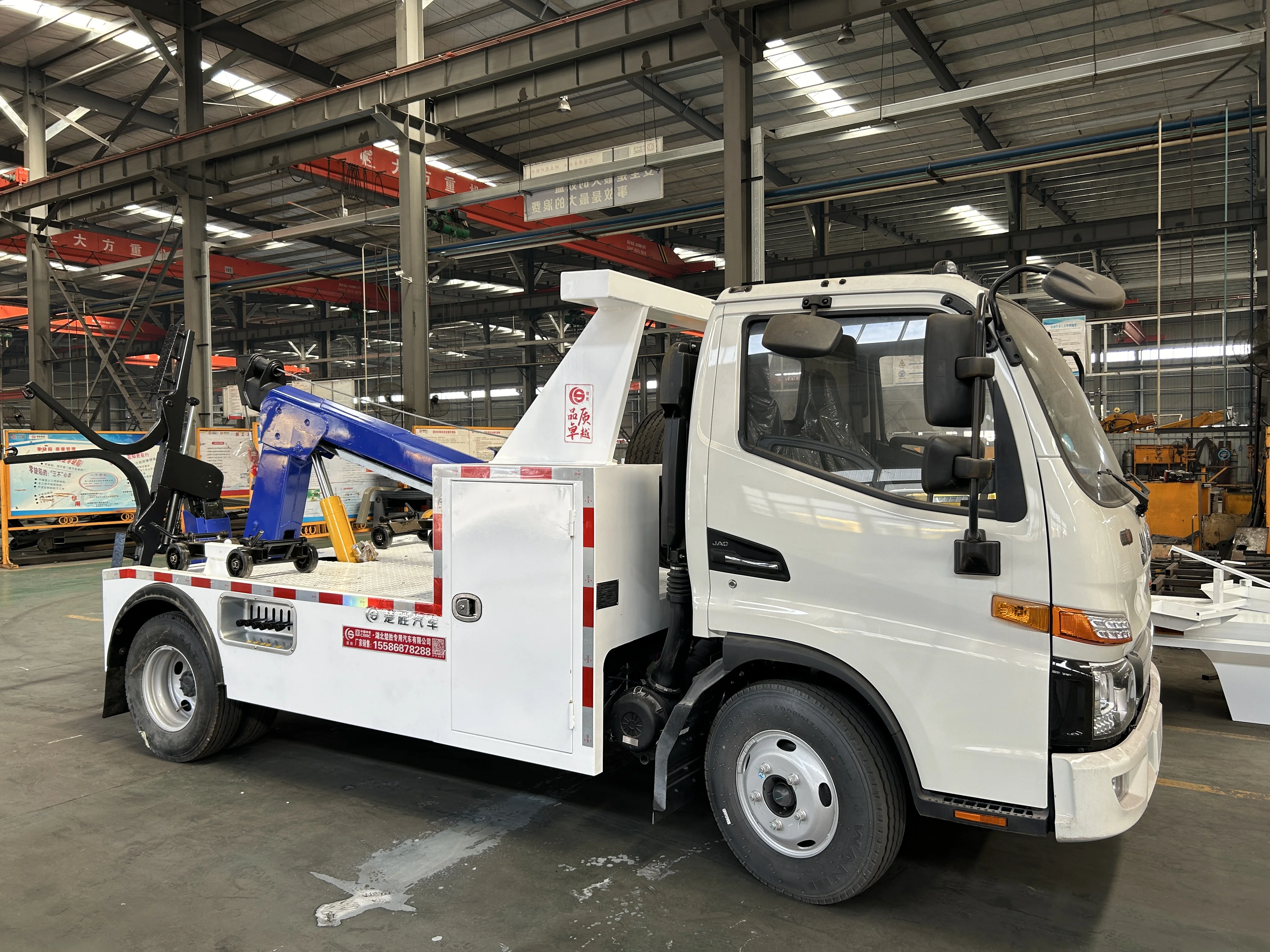 JAC 4*2 4*4 1.5 3 Ton Road Wrecker Tow pickup  For Sale factory direct