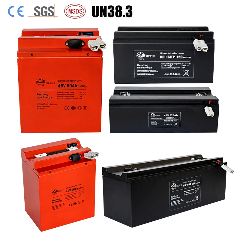 Customized Electric Scooter Lithium Battery 48v 20ah 30ah 40ah 45ah 5kwh 10kwh lithium ion solar battery 48v 50ah
