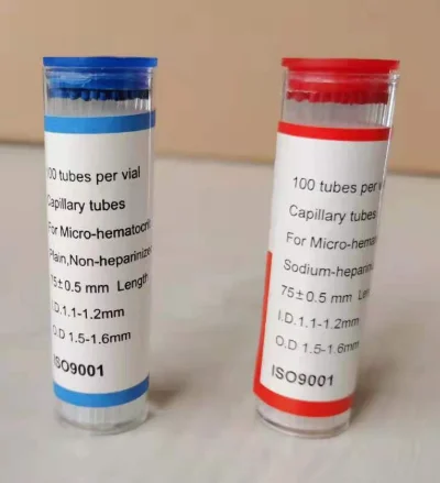Laboratory Capillary Tube Micro hematocrit tubing Melting Tube  Sample Supply 75mm