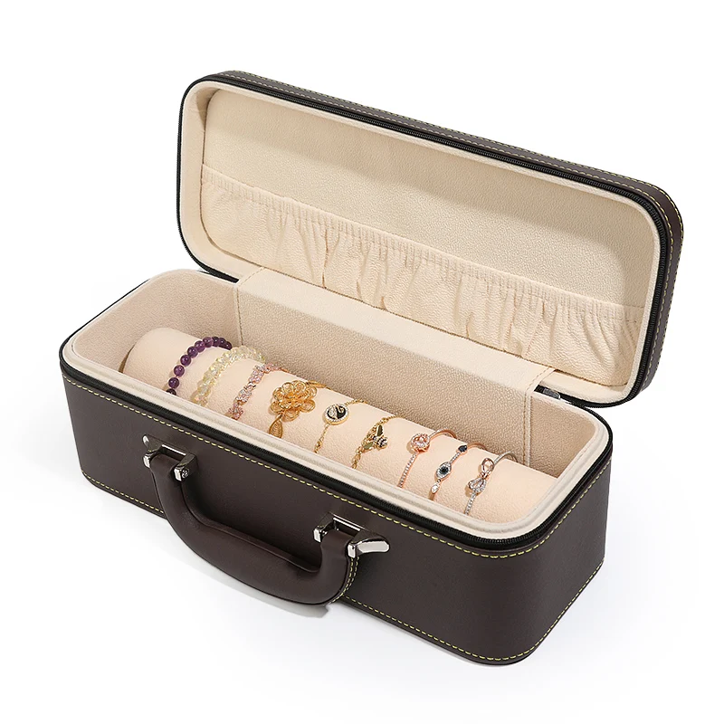 WEIMEI Travel Jewelry business Organizer Jewellery Bangle big watch collection box big Storage box big watch bracelet organizer