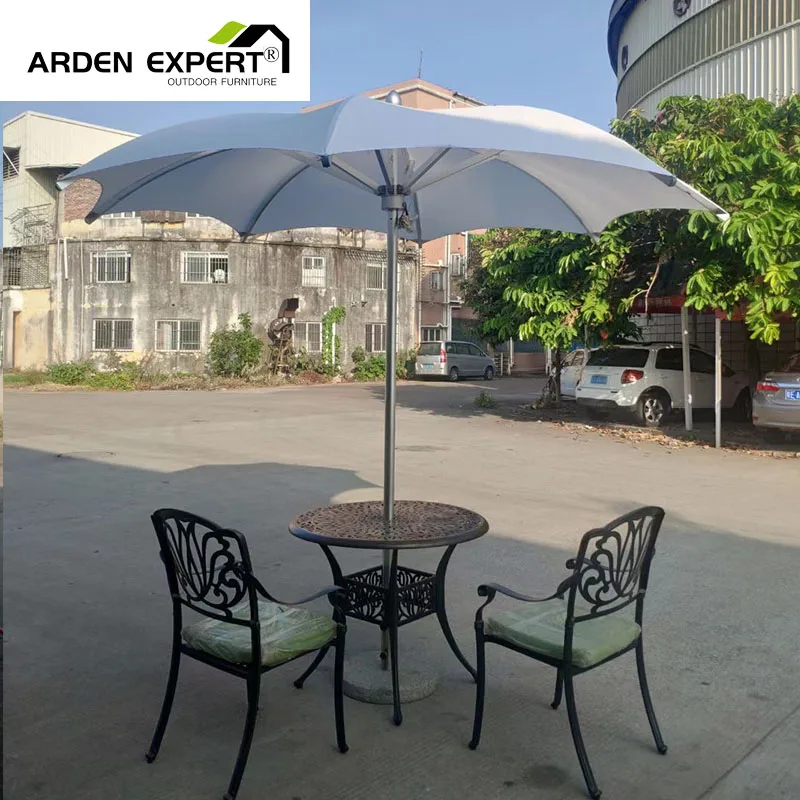 Nordic style nature umbrella Sun Shade With Wheels Parasol Coastal Sunshade Beach Umbrella Beach Umbrella With Pizza Shape Base