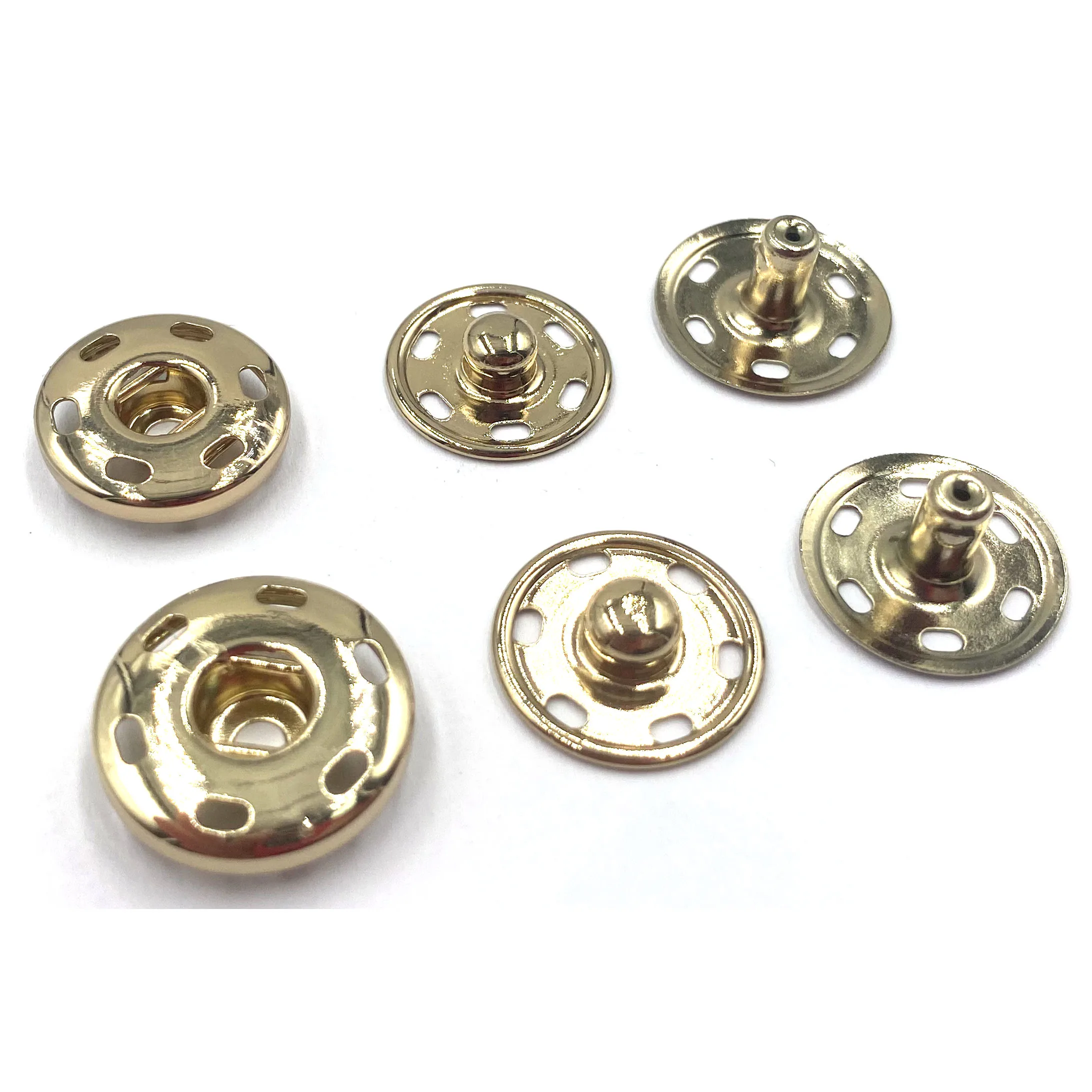 Factory Supplier New Brand Custom Spring Snap Fastener Decorative Snap Button Press Studs