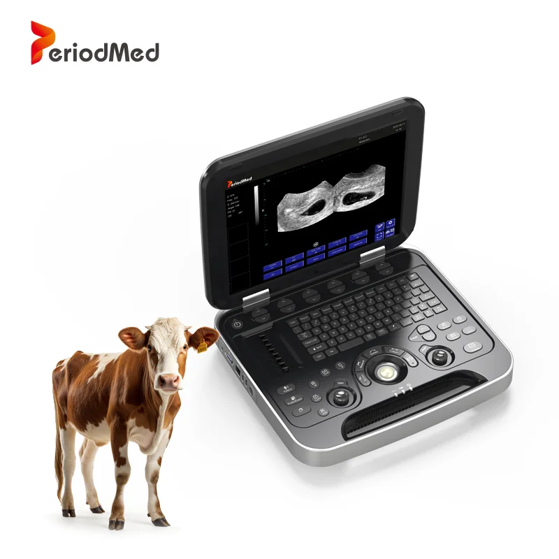 Periodmed led screen laptop sheep animals vet horses portable veterinarian machine
