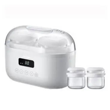 TONZE двойная стеклянная мини-кастрюля для здорового тушения, электрическая сенсорная панель управления, портативная кастрюля для тушения воды, варочные аппараты, медленная Варка