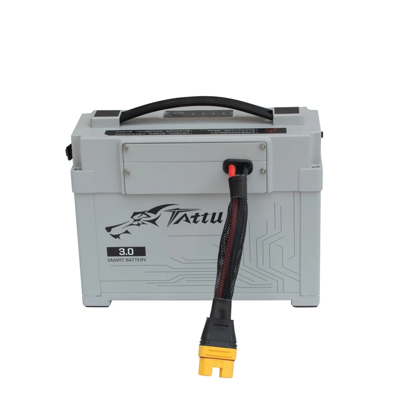 TATTU Battery agricultural spray drone 58.8V 12S with AS150 plug LiPO Battery multi-rotor drone 10000mAh smart battery