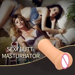 Sunfoo OEM Homm Masturb Plastic Masculin Artificial Pussy Vagina For Male Masturbation Toys Cup Sex Toys Pussy Ass Masturbator