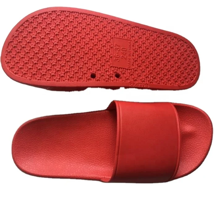 china slippers rubber white blank disposable shower shoes slider slippers