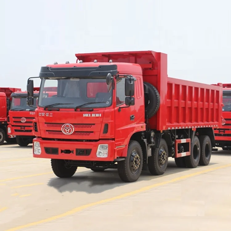 DONGFENG 8x4 12 wheel heavy duty 375hp Mining Transport Dump Trucks For Sale