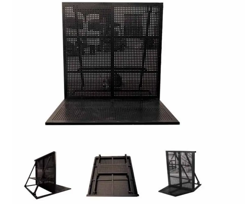 Metal Mobile Event Stage Security Barrier Fence Gate Music Queue Banquet Crowd Control Crash Guardrail for Concert & Site Safety