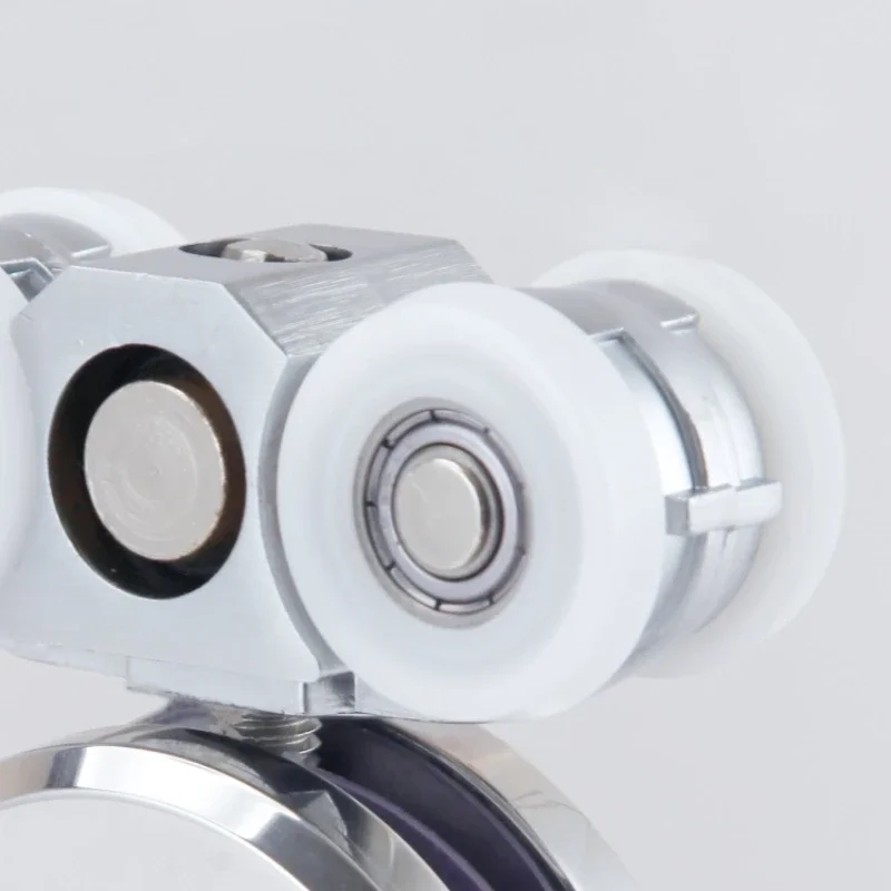 Kensharp Sliding Door Kit  Glass Hanging Wheel Track Roller Stainless Steel Heavy Duty Sliding Door Roll Hanging System