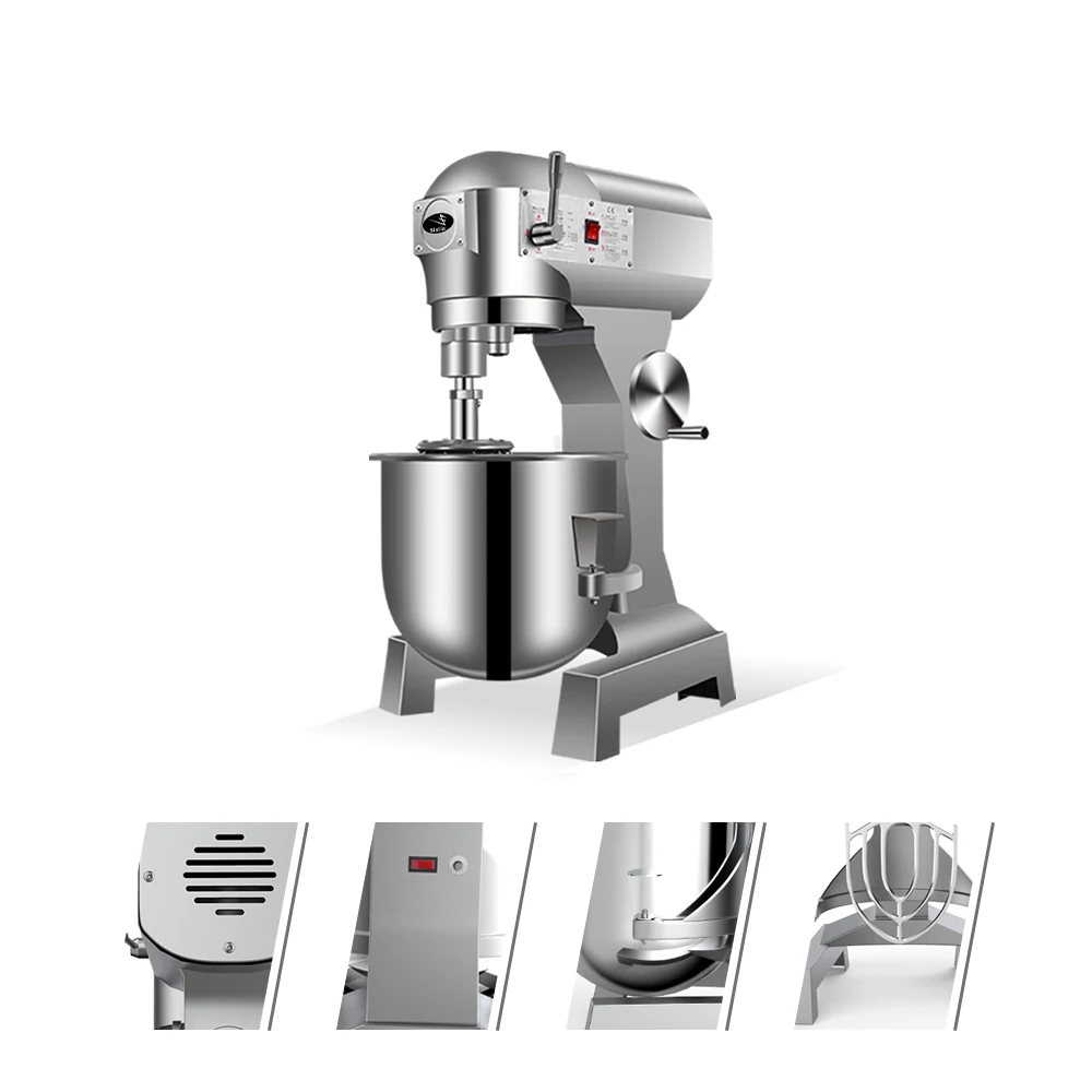 10l 15l 20l 30l 40l Stainless Steel Planetary Food Mixer And Cake