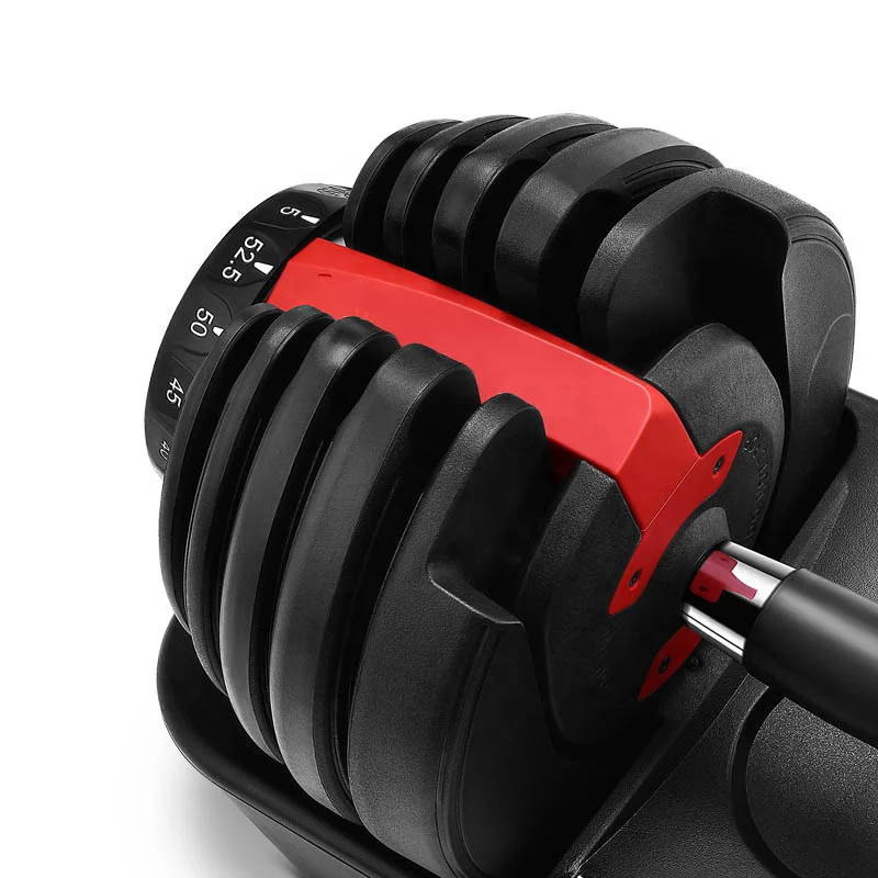 
Hot Selling European and American Family Fitness 24kg 40kg 52.5lb 90lb Adjustable Dumbbell Set 