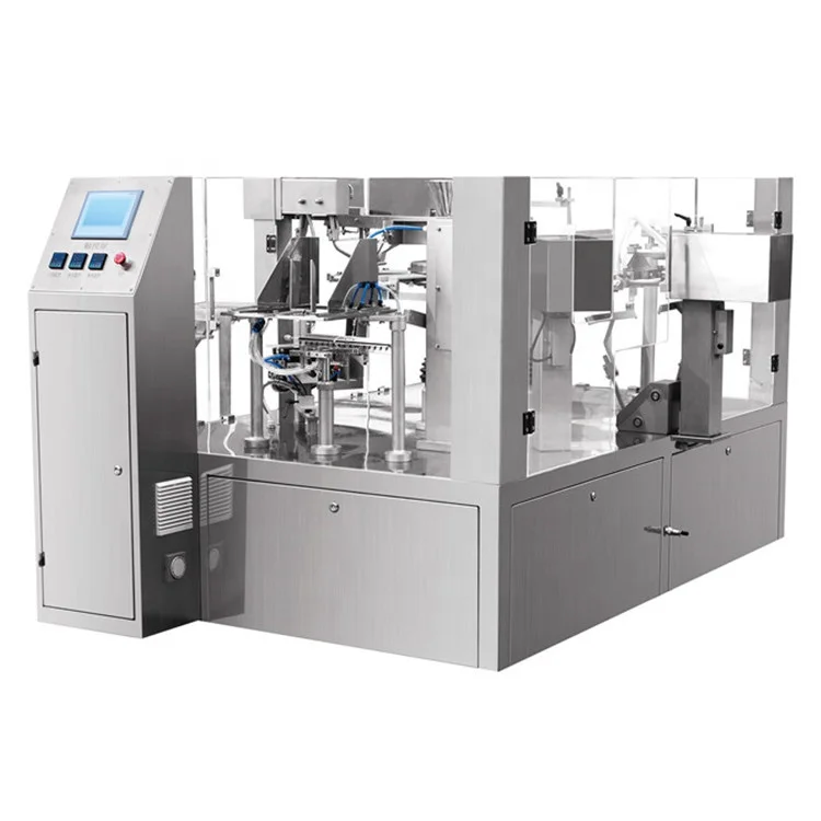 LTC8-300 Auto Cat Litter Doypack Zipper Big Pouch Weighing Filling Sealing pouch Packing Machine for 3KG line price