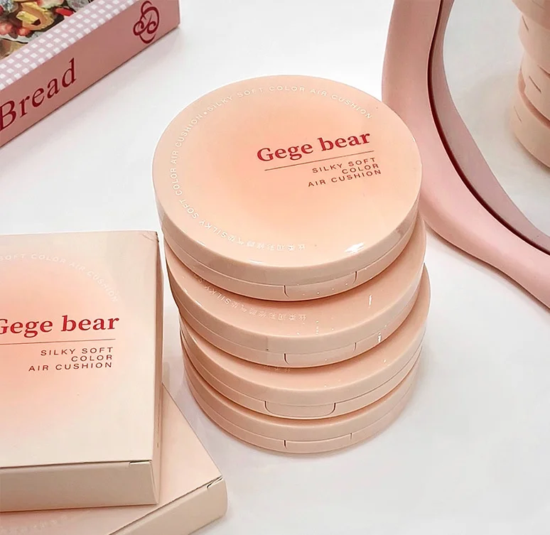 Wholesale Makeup Moisturizing Concealer BB Cream Air Cushion Foundation Gege bear Soft Soft Makeup Hold Makeup Cushion