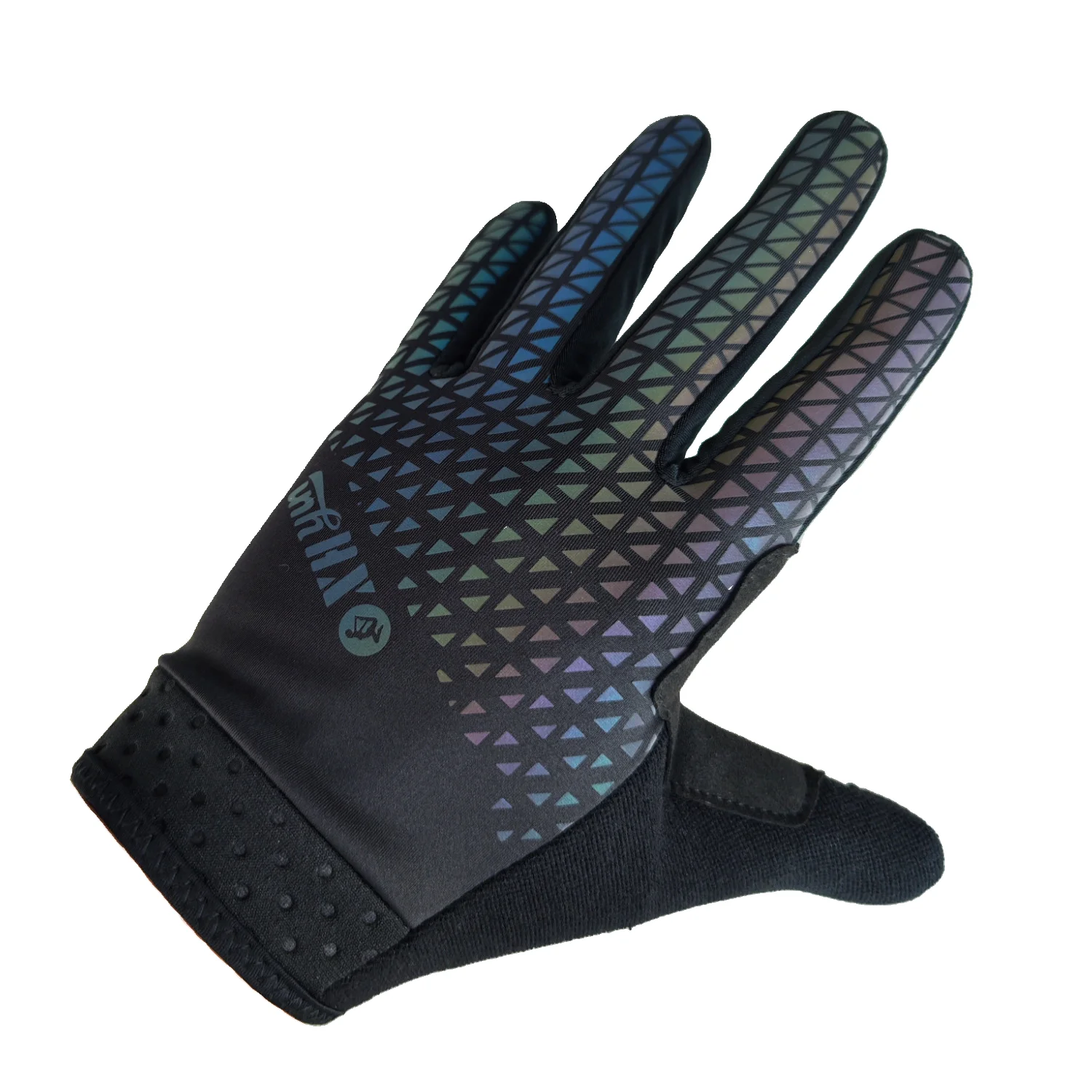 New discolored soft  anti slip wear-resistant waterproof  full finger custom warm bicycle gloves
