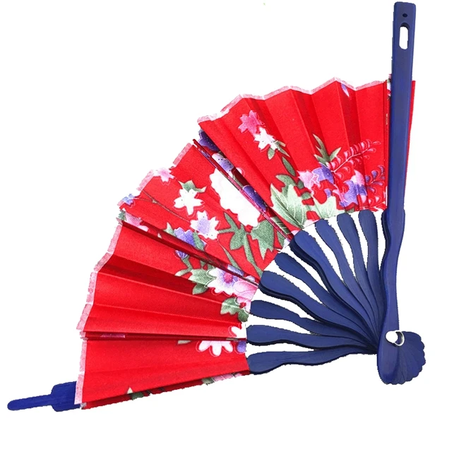 
Оптовая продажа, ручная работа, японский бамбуковый ребристый складной Ручной Веер для свадьбы 