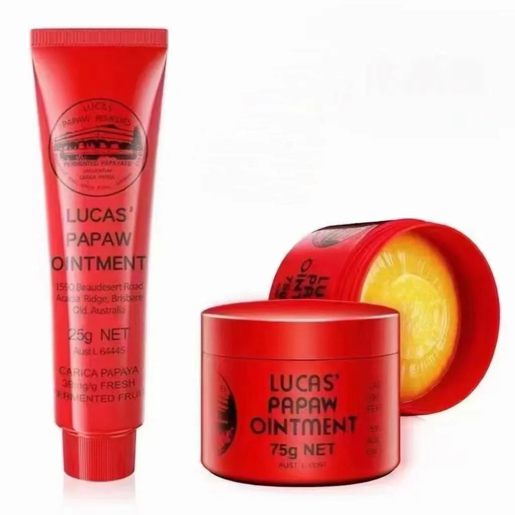 Lucas Papaw Ointment Lip Balm Australia Carica Papaya Creams 25g 75g Ointments