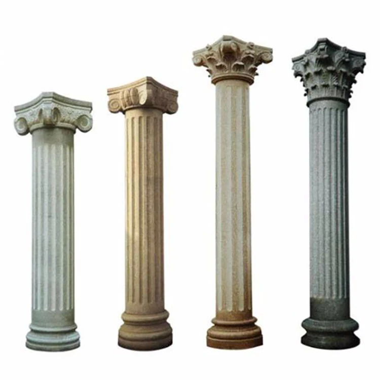 ABS material plastic mold for Roman column and pillar