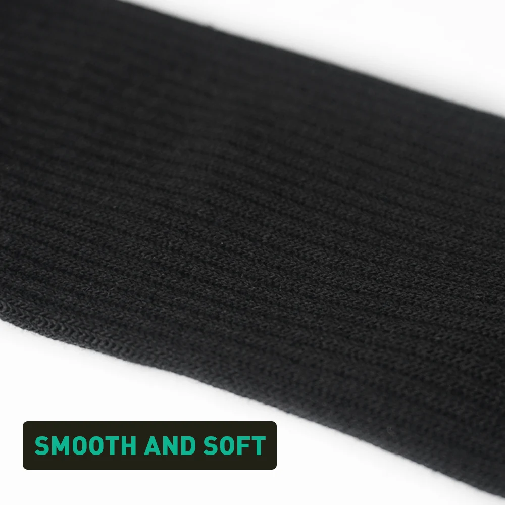 Luxury Quality No Customized Logo Socks Standard European Code Black White Socks In Stock Solid Color Fast Delivery Crew Socks