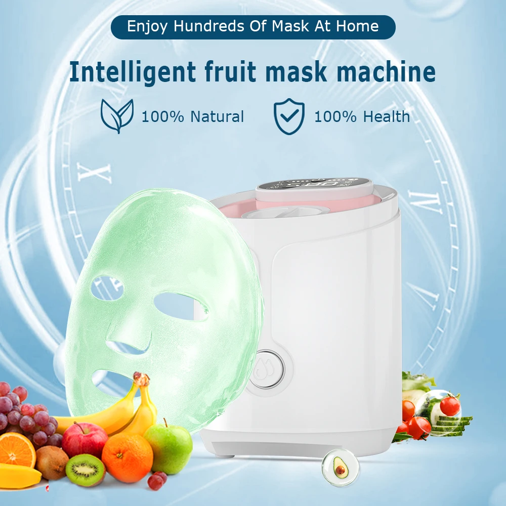 DIY Face Mask Maker Automatic Vegetable Fruit Face Sheet Machine Home Beauty Facial SPA Tool