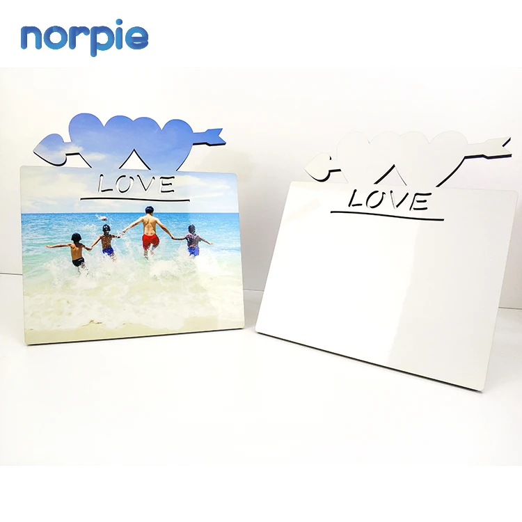 Personalized High Quality Customized Beautiful Sublimation Square Blank MDF Photo Frames