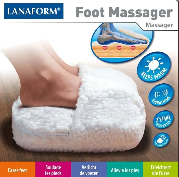 Comfortable Electronic Massager Slipper Health Care Vibrating Foot Massager vibrating electronic foot massager
