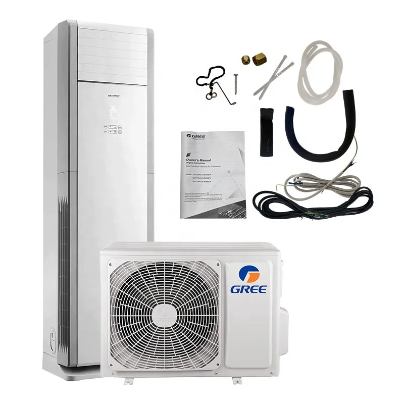 Напольный кондиционер Gree 24000-60000Btu для дома охлаждения отопления 2 3 4 5 тонн кондиционеры офиса заводского вестибюля