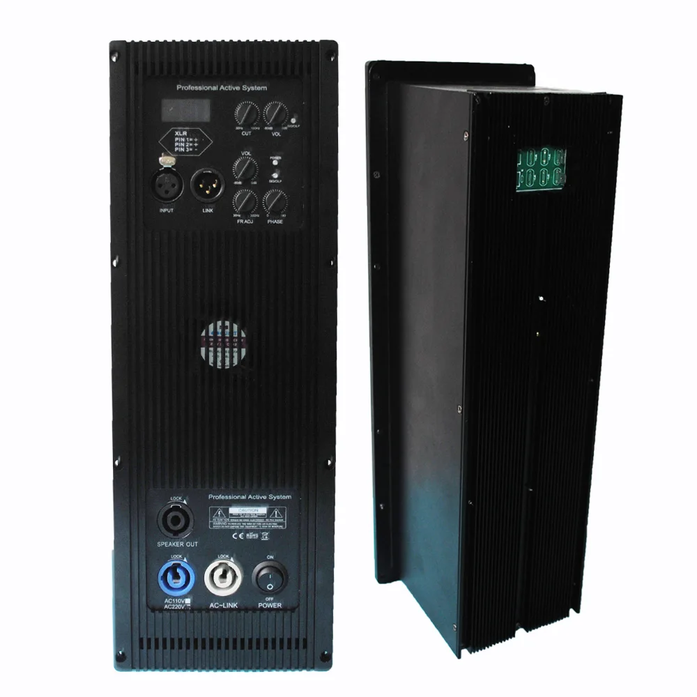 Wholesale two into three out 800W + 800W + 1200W / 8 European active power amplifier module